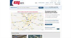 Desktop Screenshot of kingindustrial.com